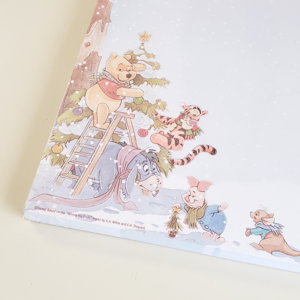 Christmas Winnie the Pooh Tigger 100 Ct Stationery - Picture 7 of 7